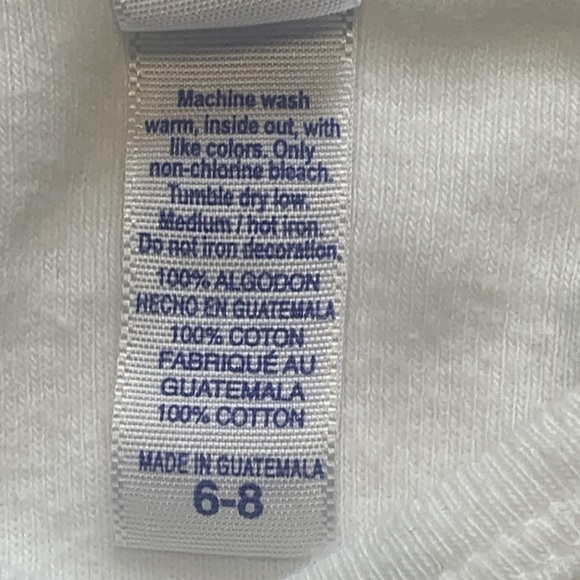 Girls Houston Ballet Cinderella T-Shirt White - Picture 5 of 8